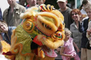 Traditional dragons head