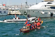 Dragon boat racing in Athens