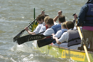Dragon boat racing team